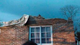 El granizo y el viento castigaron Gualeguay