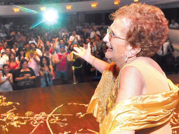 A sus 90 años, la teatrista Lita Tancredi fue declarada Ciudadana Ilustre de la Ciudad de Mendoza.