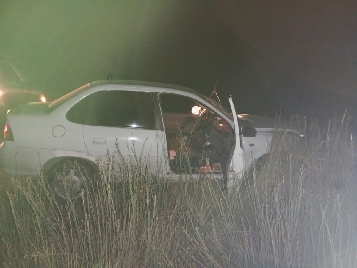 El accidente ocurrió en la madrugada de este miércoles en la Ruta 7. El accidente ocurrió en la madrugada de este miércoles en la Ruta 7.