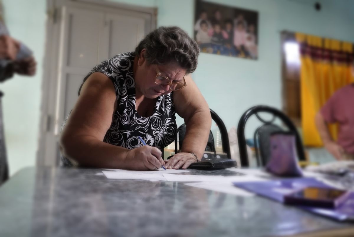 Es una sorpresa muy grande, la verdad no me lo esperaba. ¡No lo soñaba nunca!, expresó María Cristina Domínguez, la vecina premiada por la Municipalidad de Las Heras.