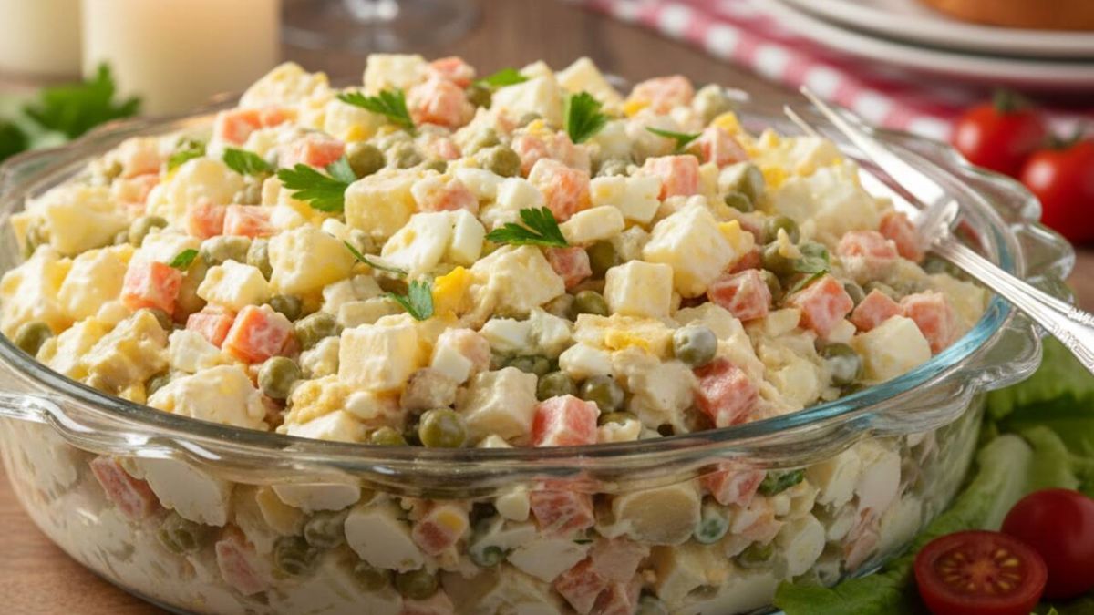 Cómo hacer Ensalada rusa con 1 ingrediente secreto: la receta llena de sabor y fresca para Navidad