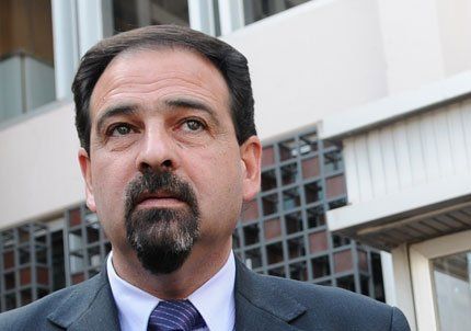 Carlos Ciurca, en una de sus épocas de ministro, cuando gobernaba el peronismo. Carlos Ciurca, en una de sus épocas de ministro, cuando gobernaba el peronismo.