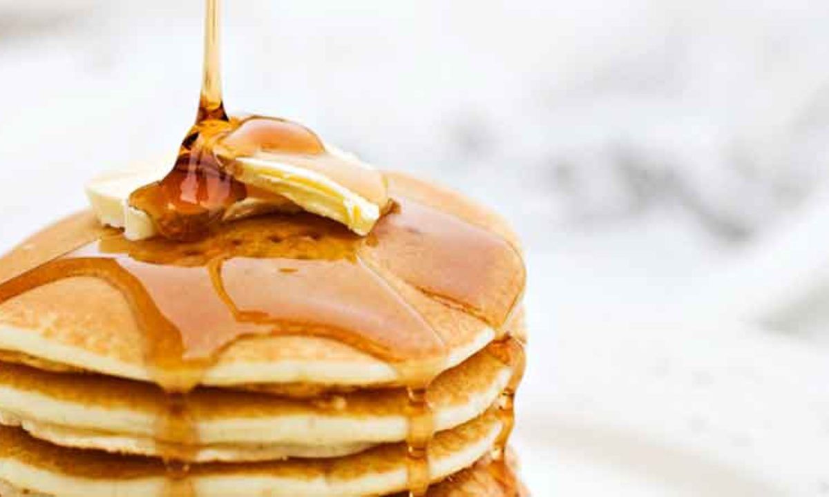 Receta de panqueques rellenos super esponjosos. Receta de panqueques rellenos super esponjosos.