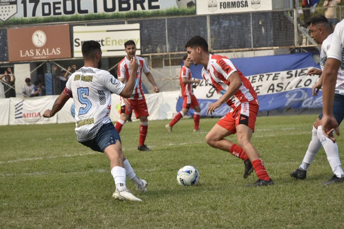 El Atlético Club San Martín buscaba hacer la heróica frente a San Martín de Formosa