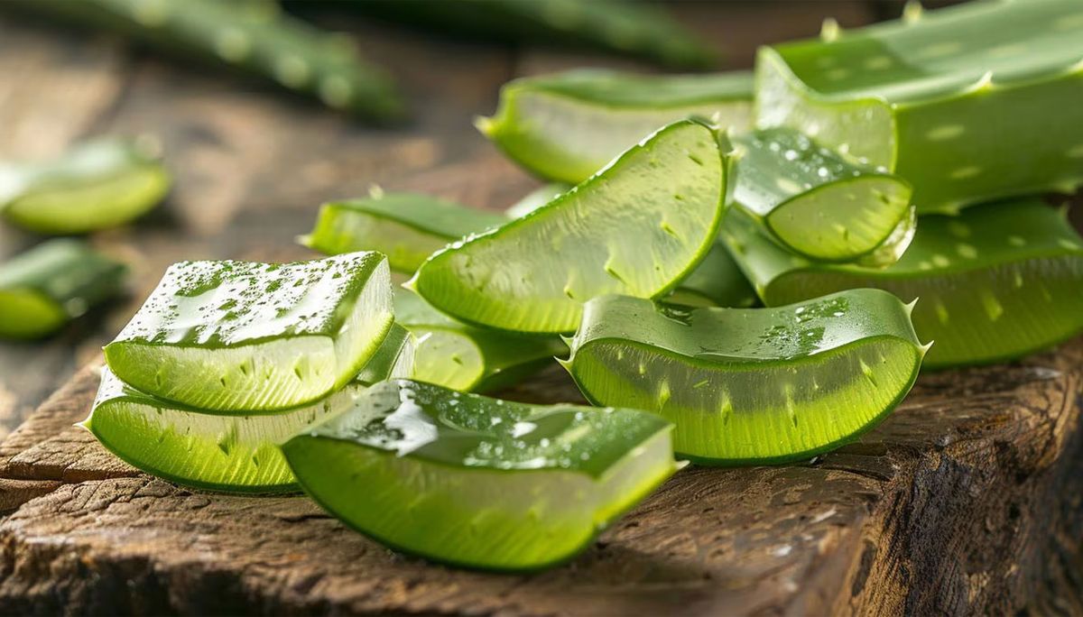La planta de aloe vera tiene miles de beneficios para la piel. La planta de aloe vera tiene miles de beneficios para la piel.