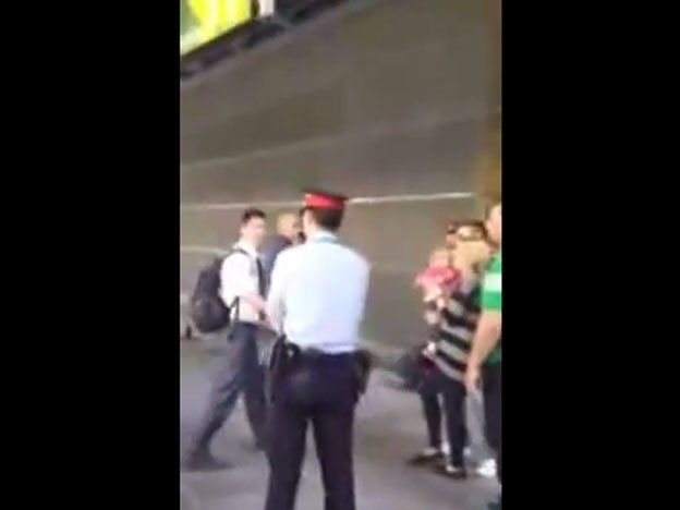 Messi se hartó y le contestó a un hincha que lo increpaba