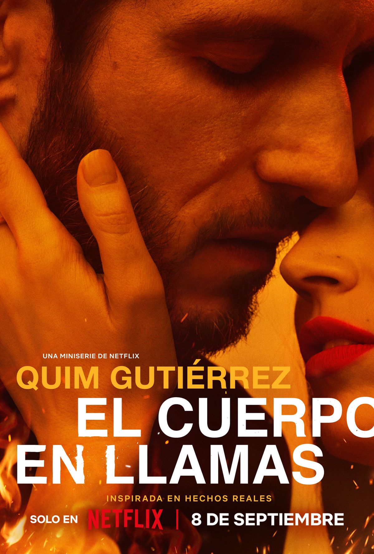 Gran serie española. Es El cuerpo en llamas de Netflix, es un gran suceso. Gran serie española. Es El cuerpo en llamas de Netflix, es un gran suceso.