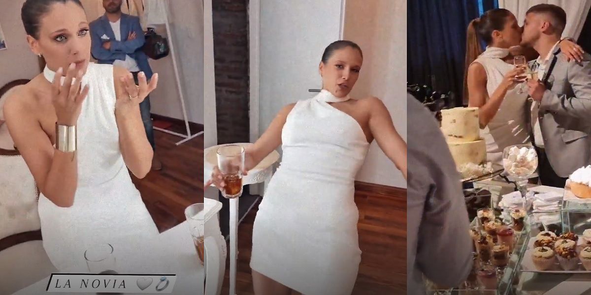 ¡Tremendo! Nazarena Vélez mostró cómo quedó Barbie Vélez al final del casamiento: 