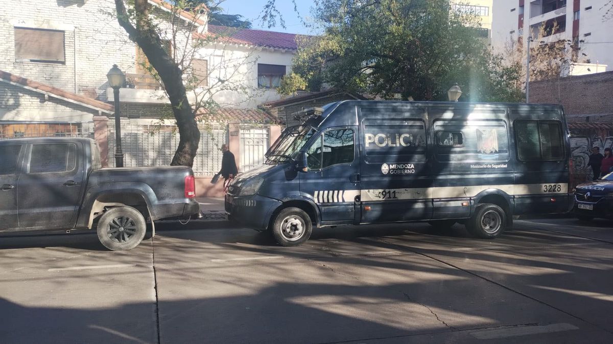 Detuvieron a nueve personas sospechadas de cometer robos en comercios de Capital. Foto: Matías Pascualetti/ Radio Nihuil
