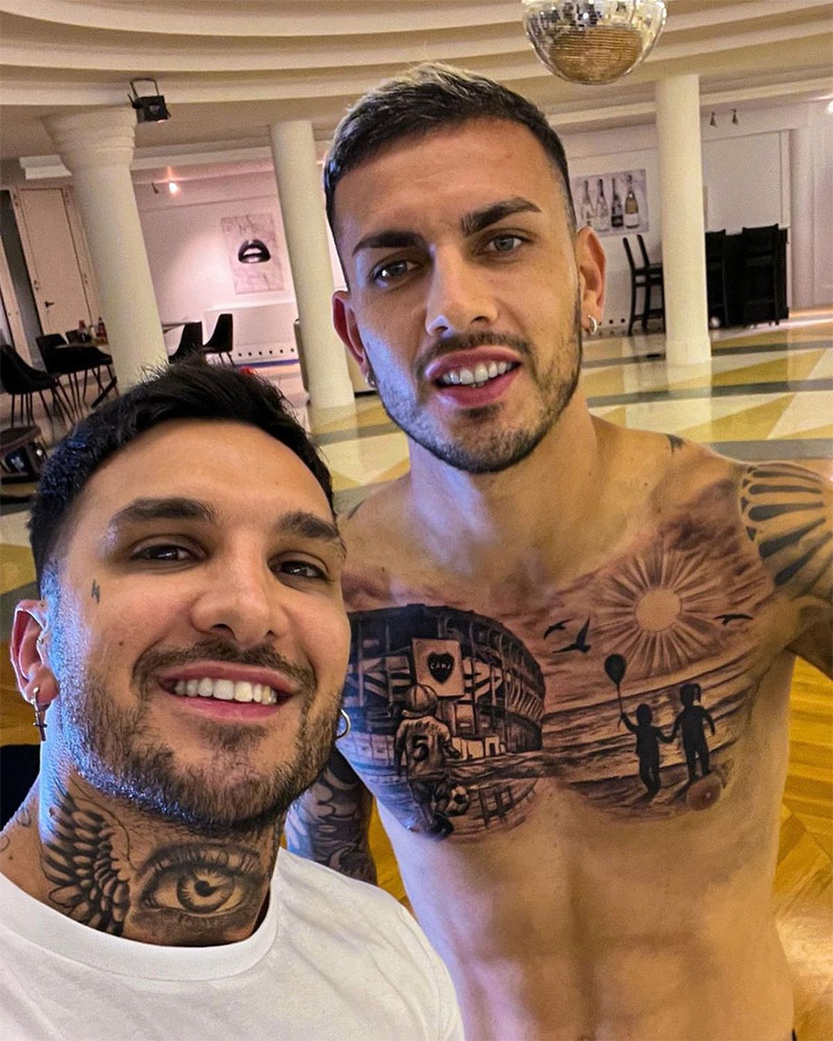 Leandro Paredes Se Hizo Un Gran Tatuaje De Boca Y Revolucionó Las Redes 