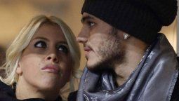 Uff... Mauro Icardi se calentó y disparó muy duro