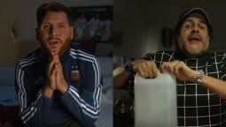 Bossi y otra genialidad: Maradona despertó a Messi antes de la final con Chile