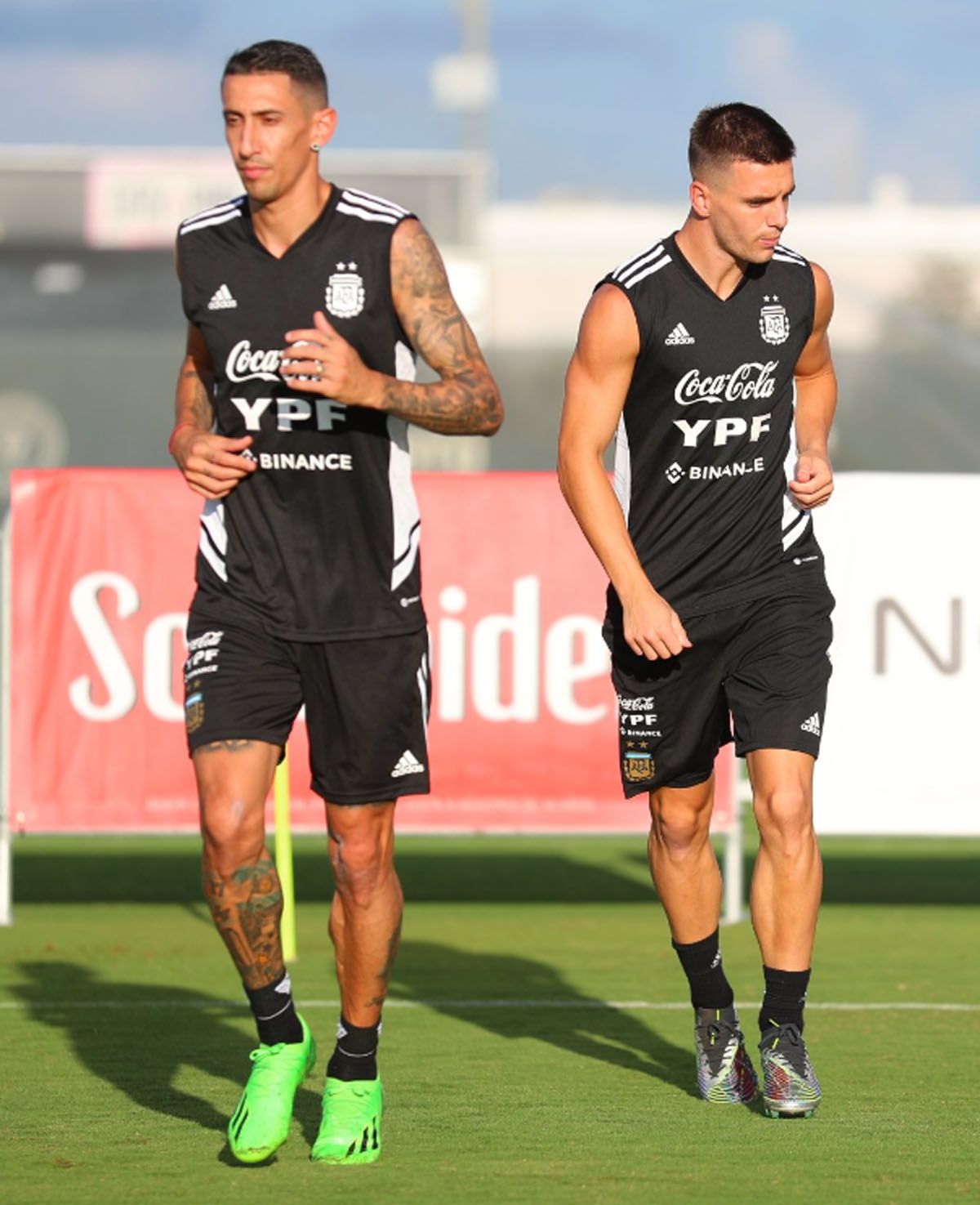 Di María y Lo Celso, dos candidatos a estar en el once inicial