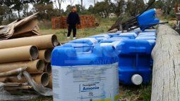 En un pueblo de Santa Fe dejan residuos agroquimicos al alcance de niños