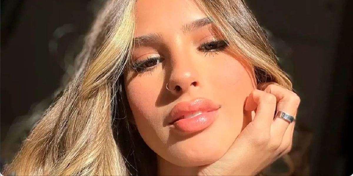 Grave accidente. Julieta Poggio sufrió un accidente en la cara al caerse en un barco.