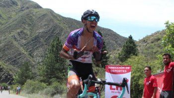 Miguel Nebot fue el ganador de la Clásica Villavicencio por el Mendocino de ruta