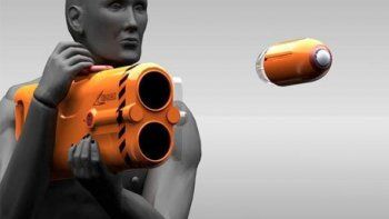 Una bazooka que salva vidas