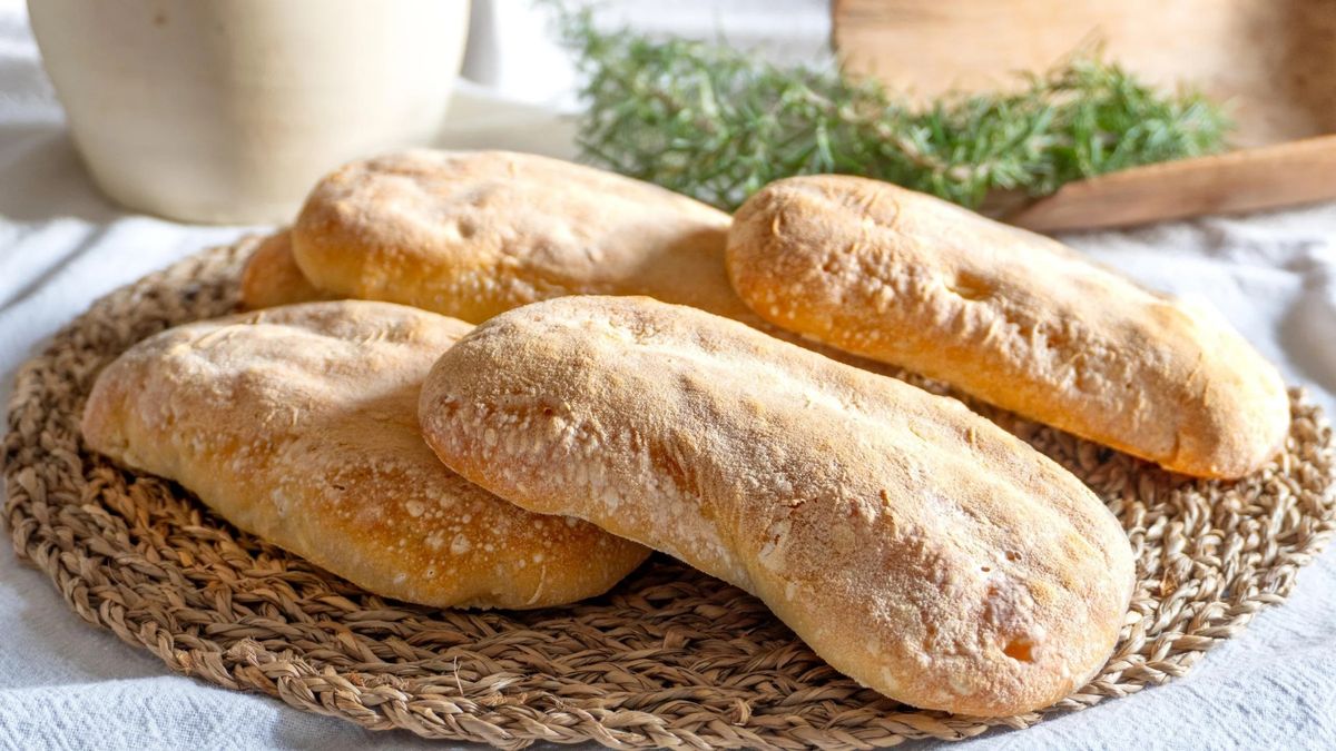 Receta del pan ciabatta