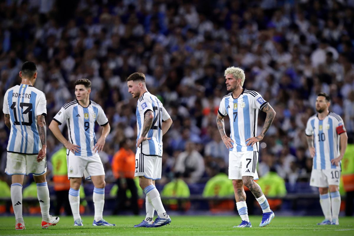 La bronca de Argentina por la derrota parcial ante Uruguay La bronca de Argentina por la derrota parcial ante Uruguay