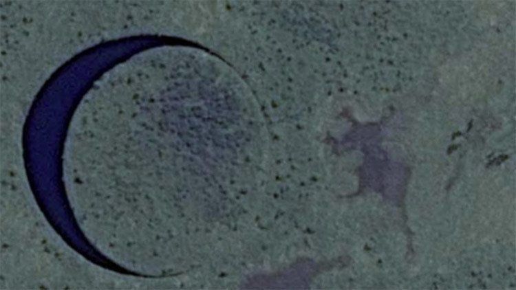 Hallaron una extraña isla circular que se mueve en Argentina