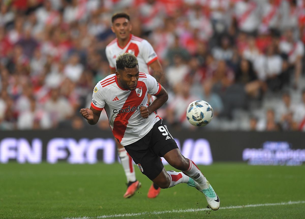 Miguel Borja marcó 28 goles y solo fue titular en 32 partidos en River Miguel Borja marcó 28 goles y solo fue titular en 32 partidos en River