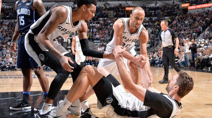 Los Spurs, con Ginóbili, van por el sexto triunfo al hilo