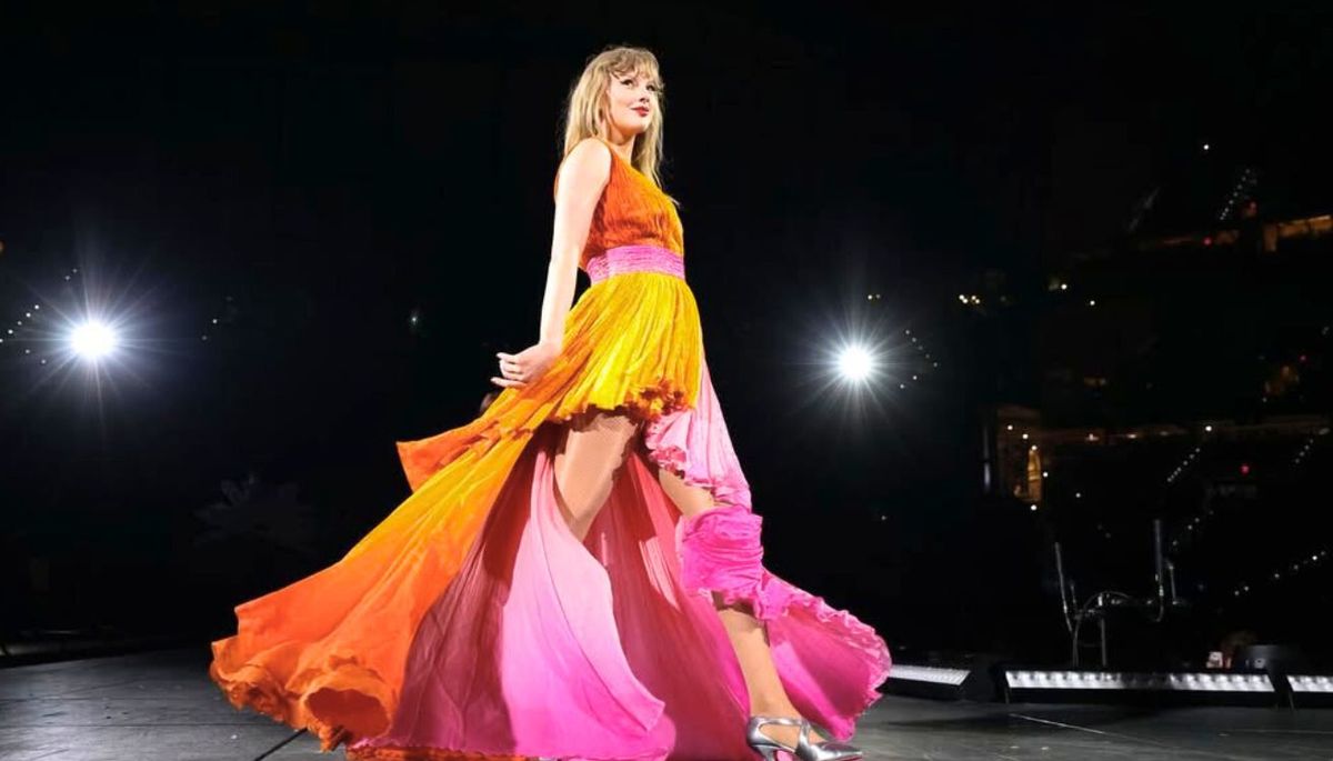 The singer in full international tour "The Eras Tour". Image: Instagram @taylorswift