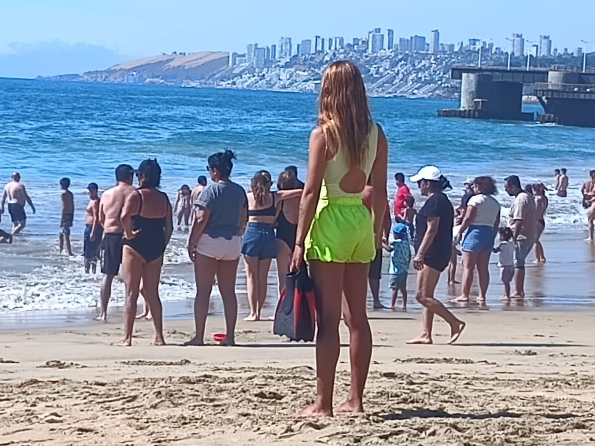 En Mendoza muchos aprovechan para ir a las playas de Viña del Mar. En Mendoza muchos aprovechan para ir a las playas de Viña del Mar.