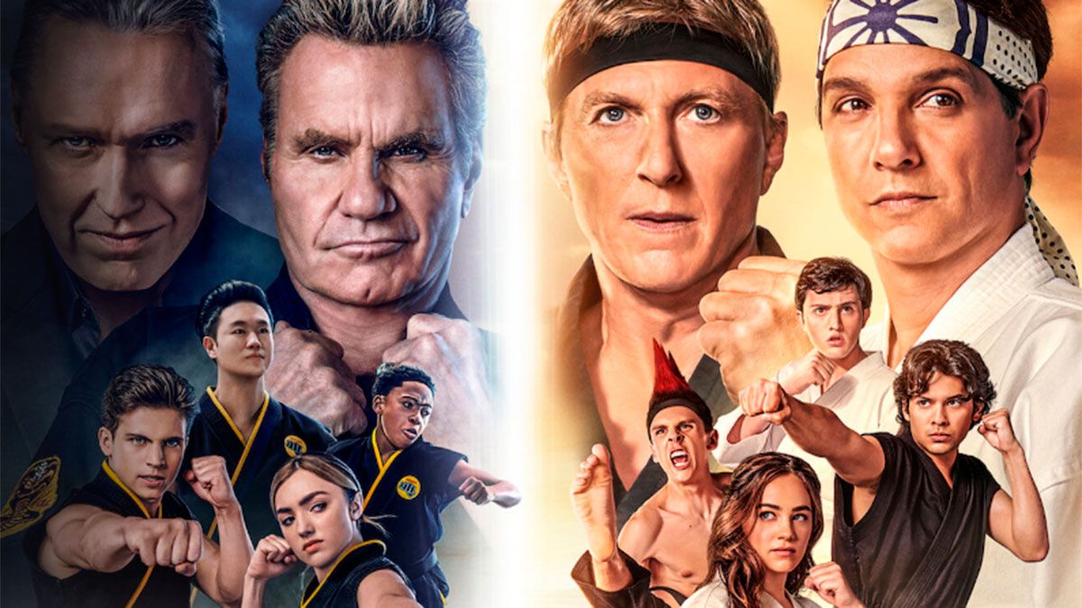 Cobra Kai recuperó la saga 30 años después en Netflix.