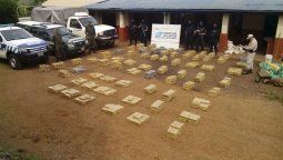 Secuestran más de tres toneladas de marihuana en la ruta nacional 12 y el río Paraná