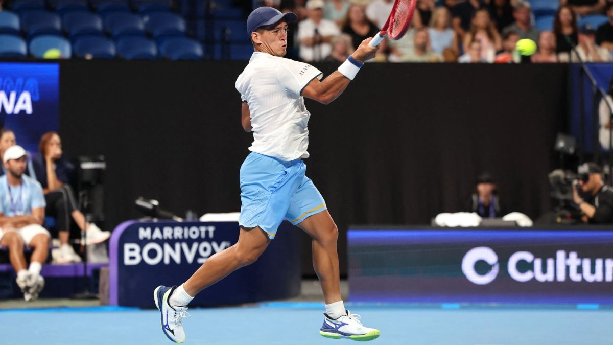 Sebastián Báez no pudo con Jakub Mensik y perdió la final del ATP 250 de Auckland