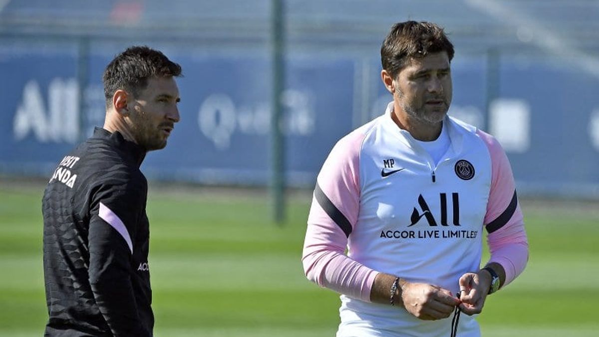 Mauricio Pochettino y Lionel Messi surgieron de Newell's y hoy coinciden en el PSG