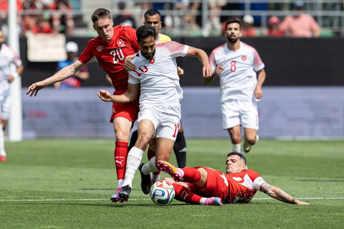 Poco pudo hacer el Messi de Jordania frente a Suiza.
