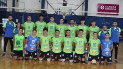 Este es el plantel de la Fundación San Martín de Porres, que logró el tercer puesto en la Liga Federal de vóleibol de la FeVA.