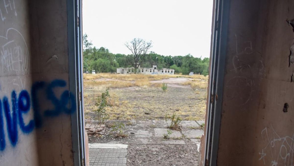 La zona estaba abandonada, aunque estiman que hacia fines del 2023 el panorama será muy diferente.