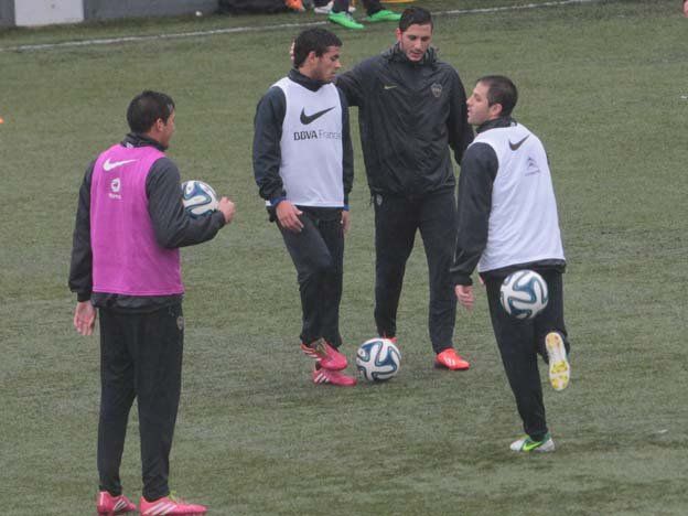 Boca: los titulares golearon y se sumó Andrés Chávez