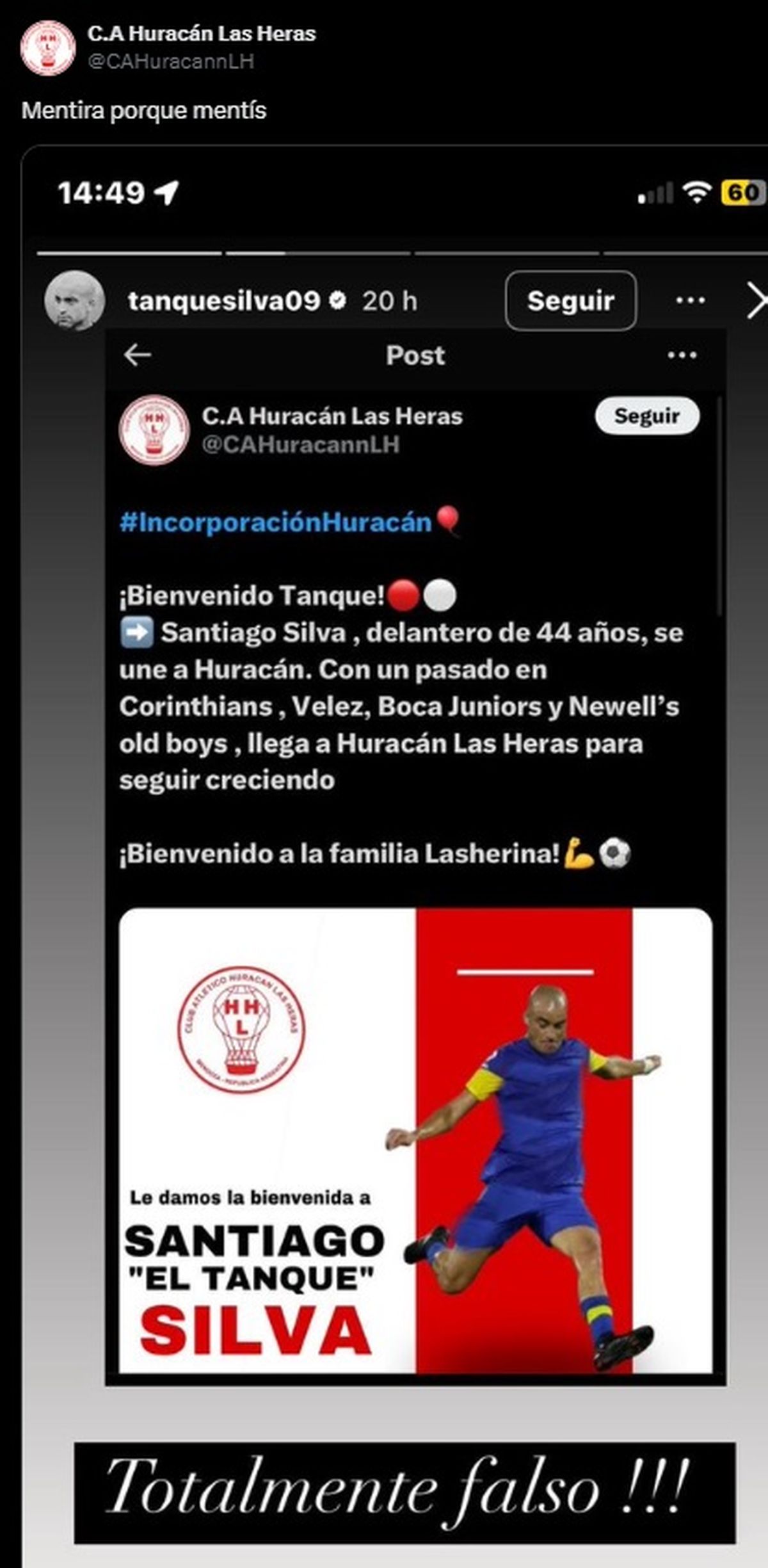 La respuesta de la falsa cuenta del Globo. La respuesta de la falsa cuenta del Globo.