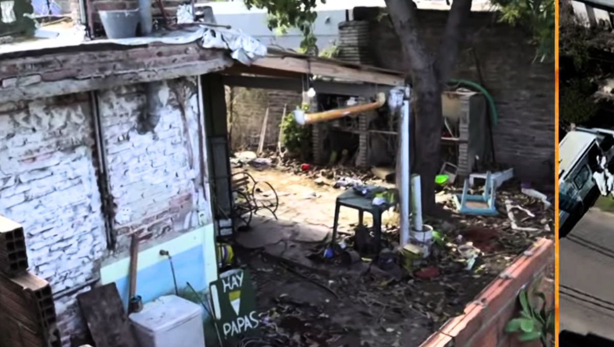 La casa de Florencio Varela en donde encontraron los tres cuerpos. La casa de Florencio Varela en donde encontraron los tres cuerpos.