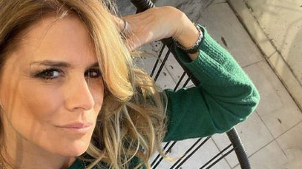 Flavia Palmiero muy ansiosa en Miami.