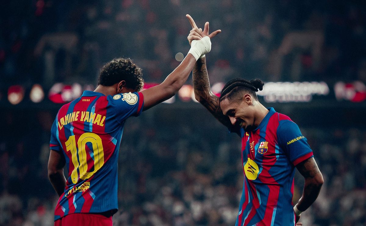 Barcelona retuvo la Supercopa de España al vencer al Real Madrid en un clásico vibrante