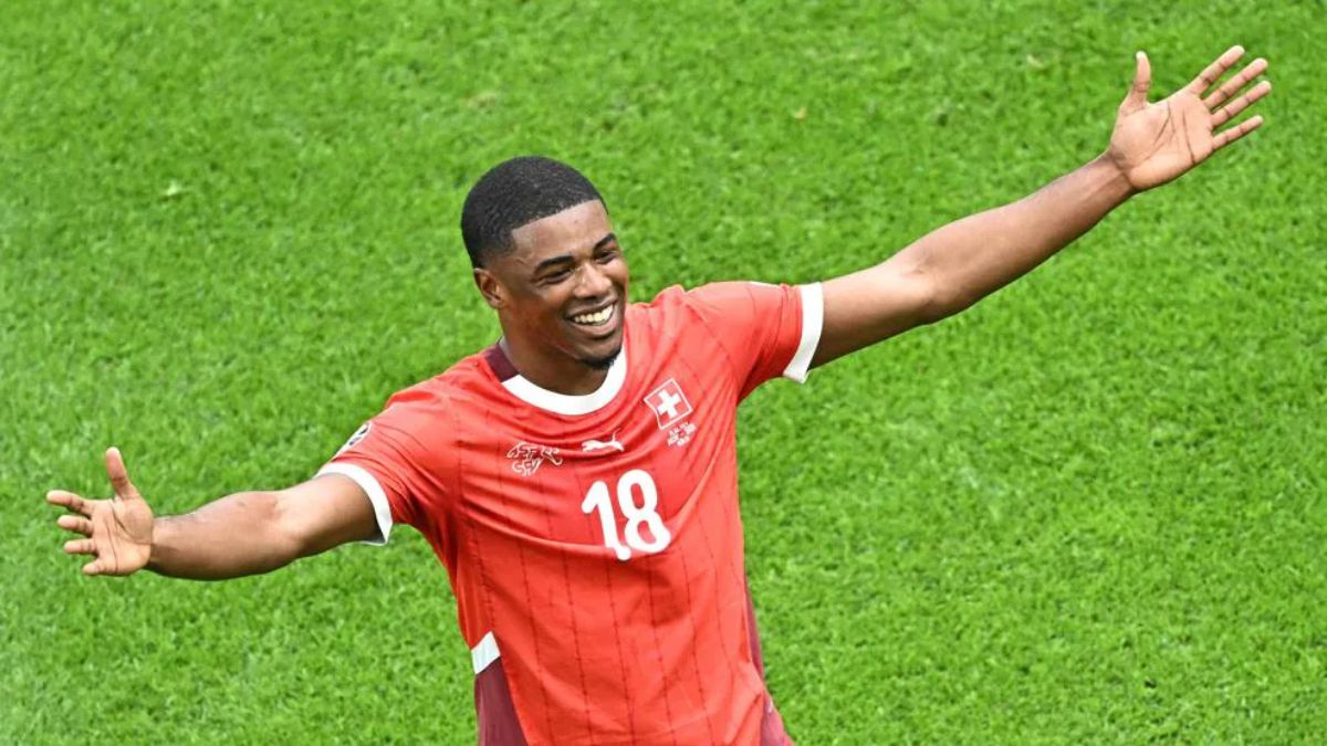 Kwadwo Duah abrió el marcador para Suiza, que finalmente se impuso 3 a 1 a Hungría en el debut en la Eurocopa 2024.