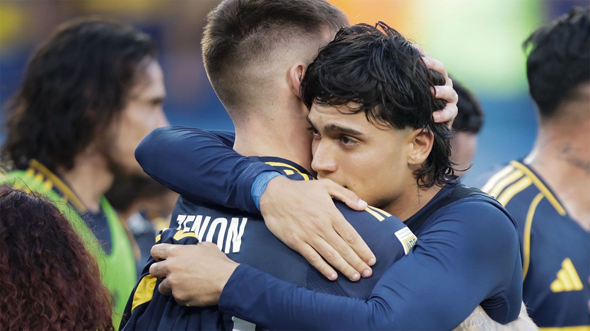 El Changuito Zeballos fue la gran figura del Superclásico.