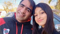 Mario Lima, junto a Rosario, quien falleció a sus 15 por una presunta mala praxis en el hospital Perrupato, según denunció su familia.