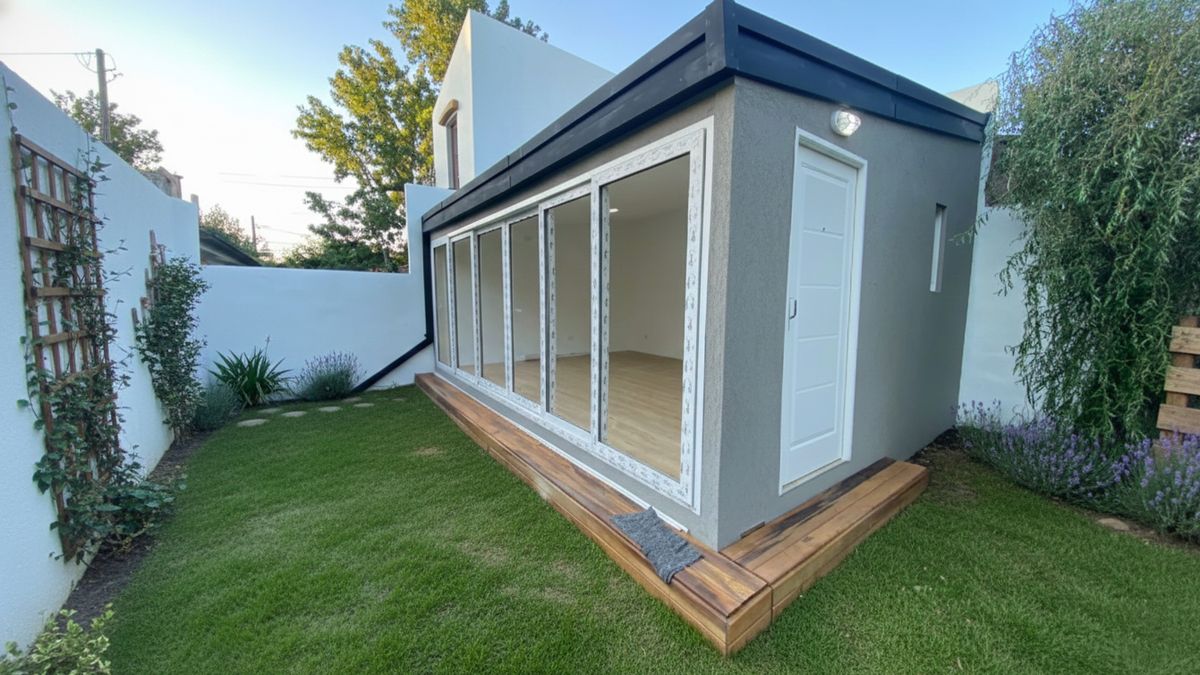 La casa prefabricada que venden en Mercado Libre por $14,5 millones