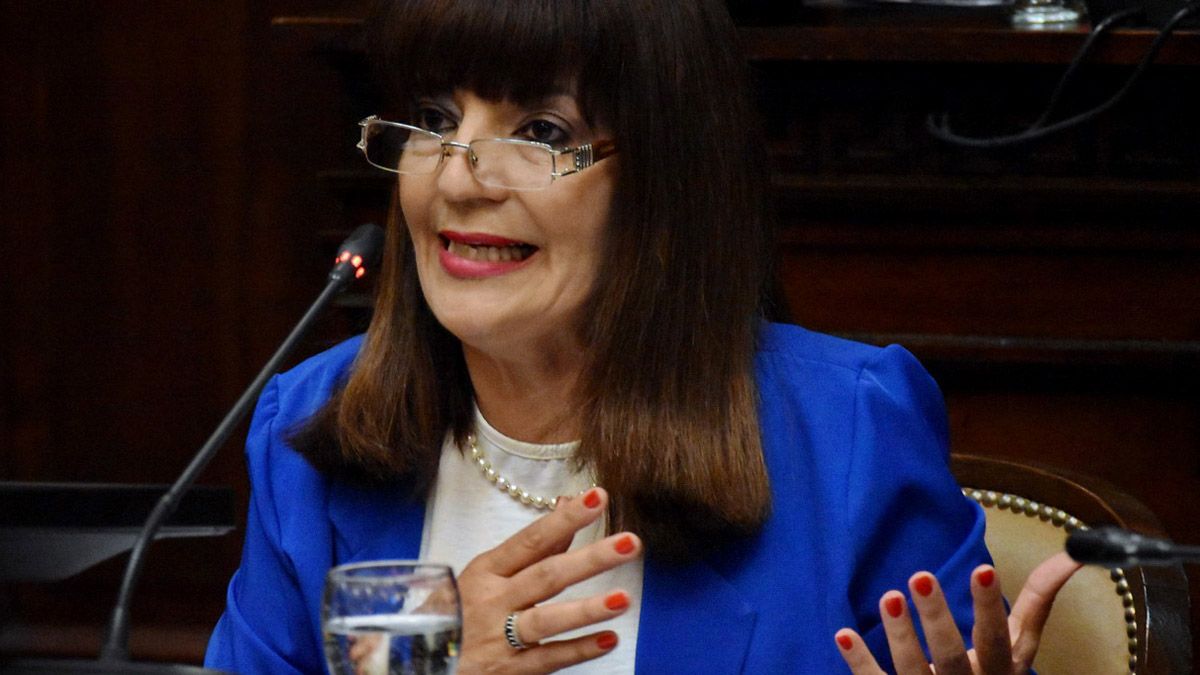 Claudia Salas, diputada provincial de la Unión Cívica Radical. Claudia Salas, diputada provincial de la Unión Cívica Radical.