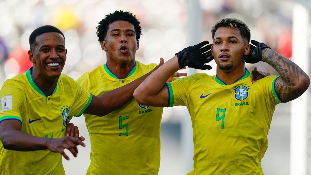 Brasil aplastó a Túnez y está entre los ocho mejores del Mundial Sub 20