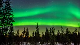 Las auroras boreales aparecen en los cielos nórdicos como los de Noruega, Finlandia y&nbsp; Dinamarca.