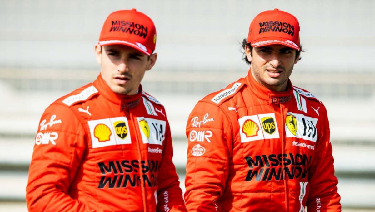 Ferrari tendrá que lidiar estos meses con la competitividad entre Carlos Sainz y Charles Leclerc