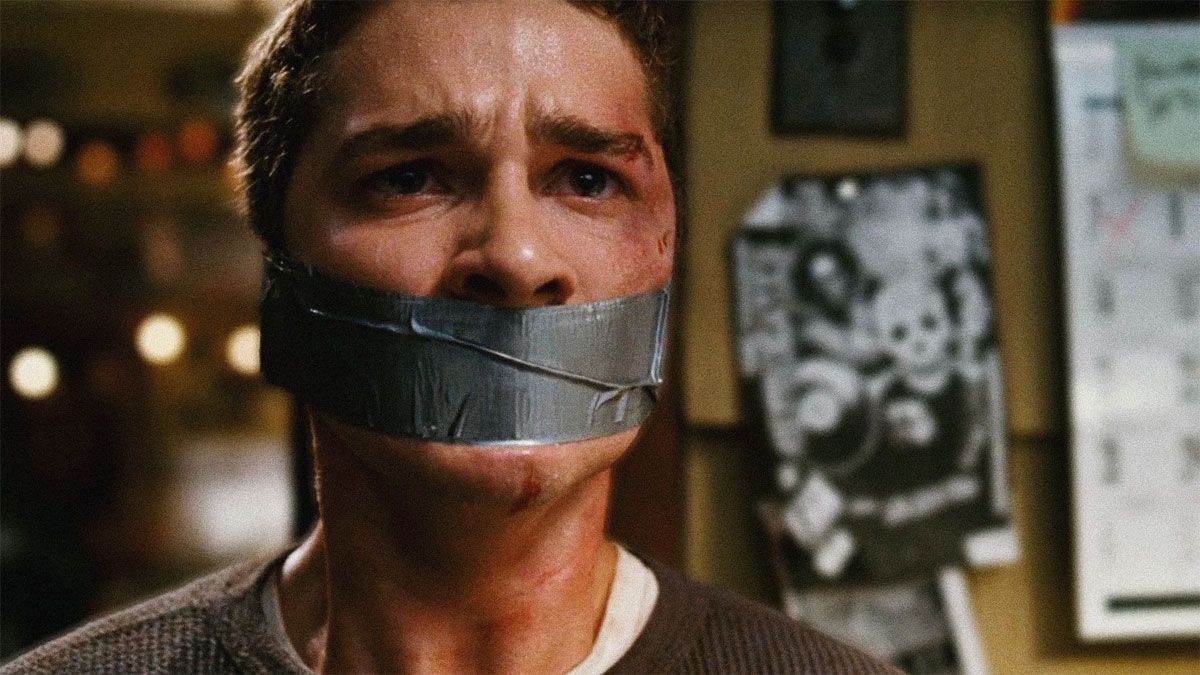 El actor Shia LeBeouf interpreta a Kale Brecht en la película de Netflix.