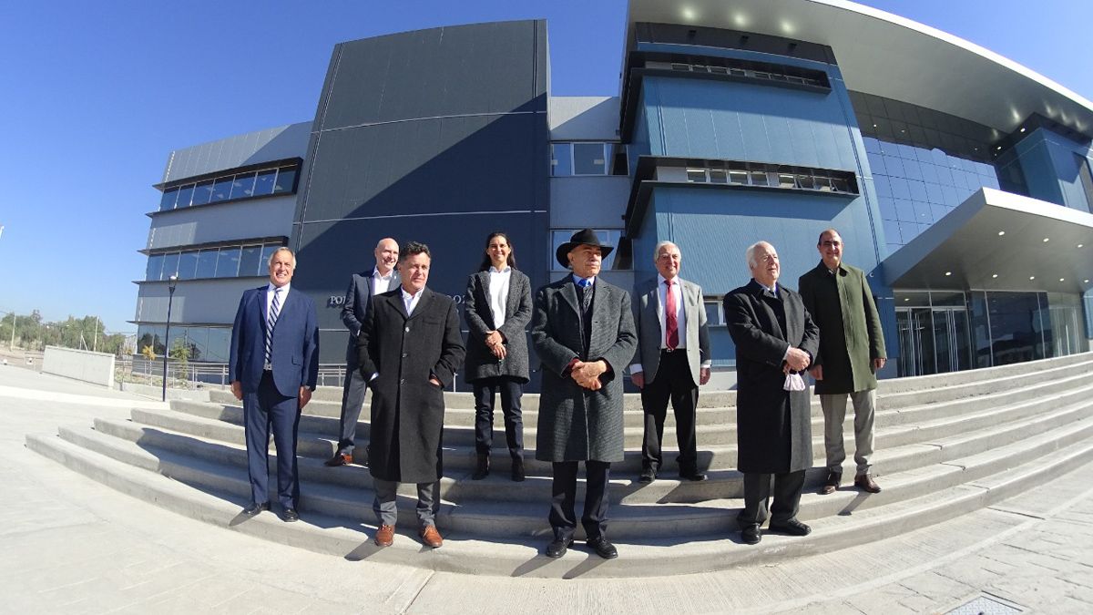 El pleno de la Suprema Corte de Justicia y el jefe del Ministerio Público Fiscal en el Polo Judicial.